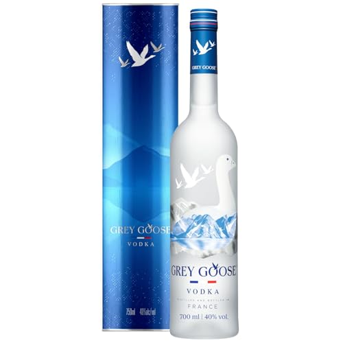 GREY GOOSE Premium French Vodka with Limited Edition Gift Tin 40% ABV 70cl / 700ml Made in France using natural ingredients