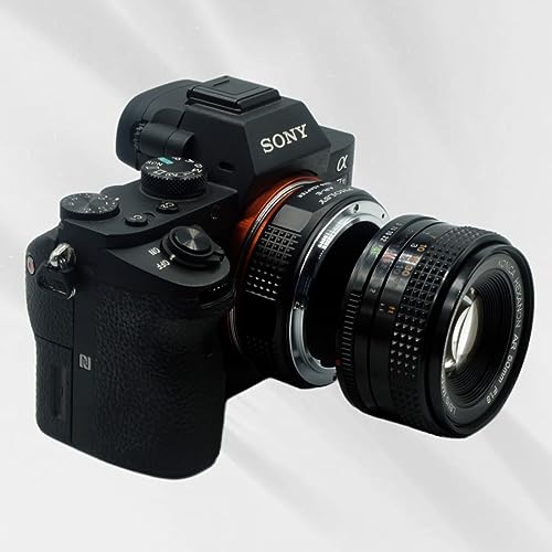 PHOLSY Lens Mount Adapter Compatible with Konica AR Lens to Sony E Mount Camera Body a1 a9ii a7S iii/ii - Image 4