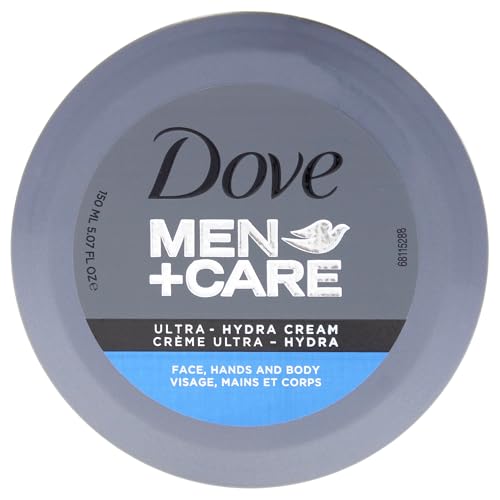 Dove Men+Care Ultra Hydra Cream Face Hands and Body care All Skin Types 5.07 Oz