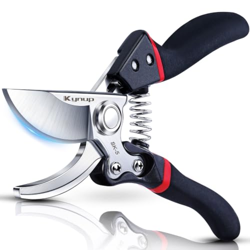 Kynup Pruning Shears for Gardening, Garden Shears Heavy Duty, Bonsai Cutters Shears Pruners, Hedge...