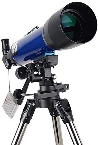 Telescopio astronómico refractor con trípode ajustable miniatura 6