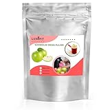 Luxofit Apfel Süßmolke Drink Pulver mit Whey Protein, L-Carnitin, Sportlerernährung, Natürliche Farbstoffe, schnelle und einfache Zubereitung, Geschmacksintensiv (333 g)