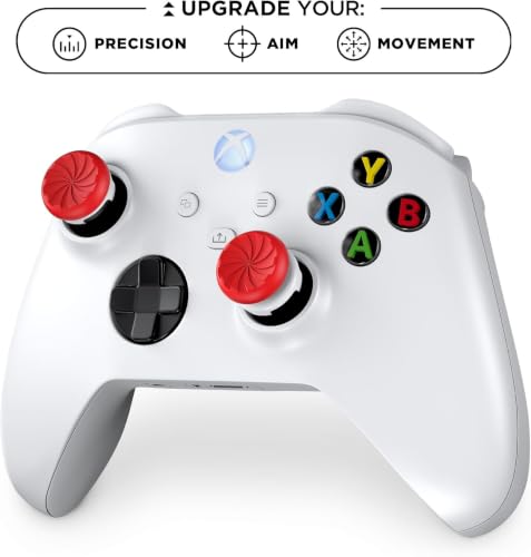 Image of KontrolFreek FPS Freek Inferno Edition for Xbox One and Xbox Series X Controller | Performance Thumbsticks | 2 High-Rise Concave | Red