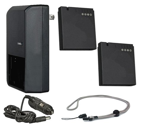 Batterie pour Lumix DMC-FZ7 et chargeur de voyage pour ne jamais manquer vos photos de vacances