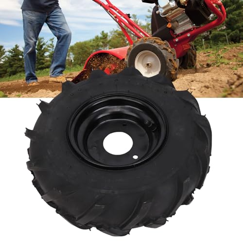 Kit di Pneumatici Go-Kart 13x5.00-6 pieni, per trattorini da Giardino con Cerchi da 6 Pollici, Adatti Anche per ATV, Go-Kart e Mini-Moto. Spediti sgonfi.