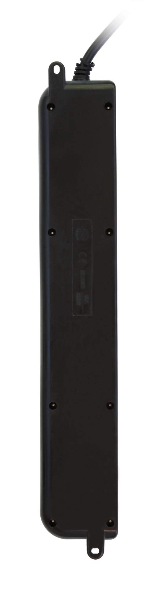 Techly IUPS-PCP-16BK3 base múltiple Interior 3 m 6 salidas AC Negro - Bases múltiples (Interior, 3 m, 6 salidas AC, Tipo L (IT), Tipo F, Tipo L, Negro)