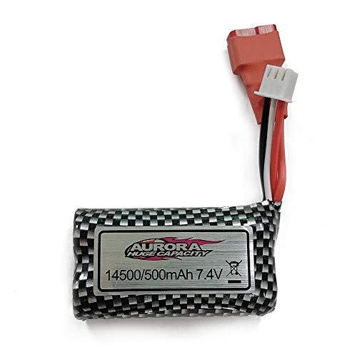 Preisvergleich Produktbild LUKAT 9145 RC Autos Ersatzbatterie, wiederaufladbare Ersatzbatterien für ferngesteuertes Auto Li-Ion 7.4V 500mAh