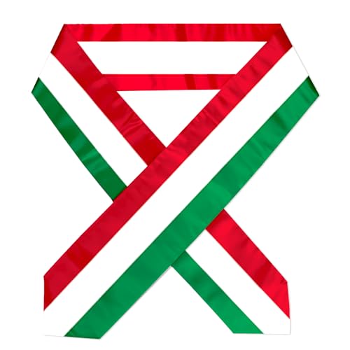 Italy Flag Graduation Stole Sash, Italy Flag Graduation Shawl Sash Stole Wraps Scarf For International Study Pride Women Men4