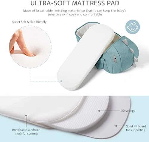 Amazon.com: SUNVENO Moses Basket Newborn Infant Travel ...