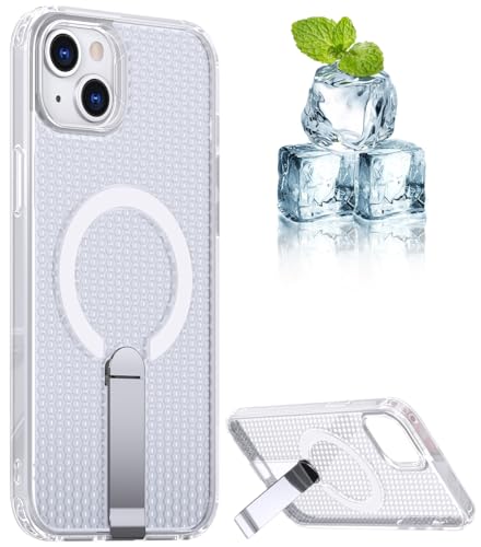 YUZOR for iPhone 15 P[X p M bV X}zP[X MagSafeΉ X^ht ACtH15 Jo[ ~ wh~ ϏՌ ČRMILKi擾 Xgbvz[t 6.1C` (iPhone15 ) F