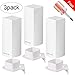 Produktbild BECEMURU Wandhalterung Ständer Halter Stabilität ABS Wandhalterung Schutzhalter Ständer Router Guard für Linksys Velop Tri-Band Whole Home WiFi Mesh System Router Weiß (3 Pack)