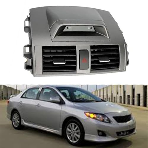 Panel de ventilación de aire de salida de aire acondicionado para Toyota para Corolla 2009-2013, cubierta de plástico para ventilación de CA, repuesto OEM 55670-02340