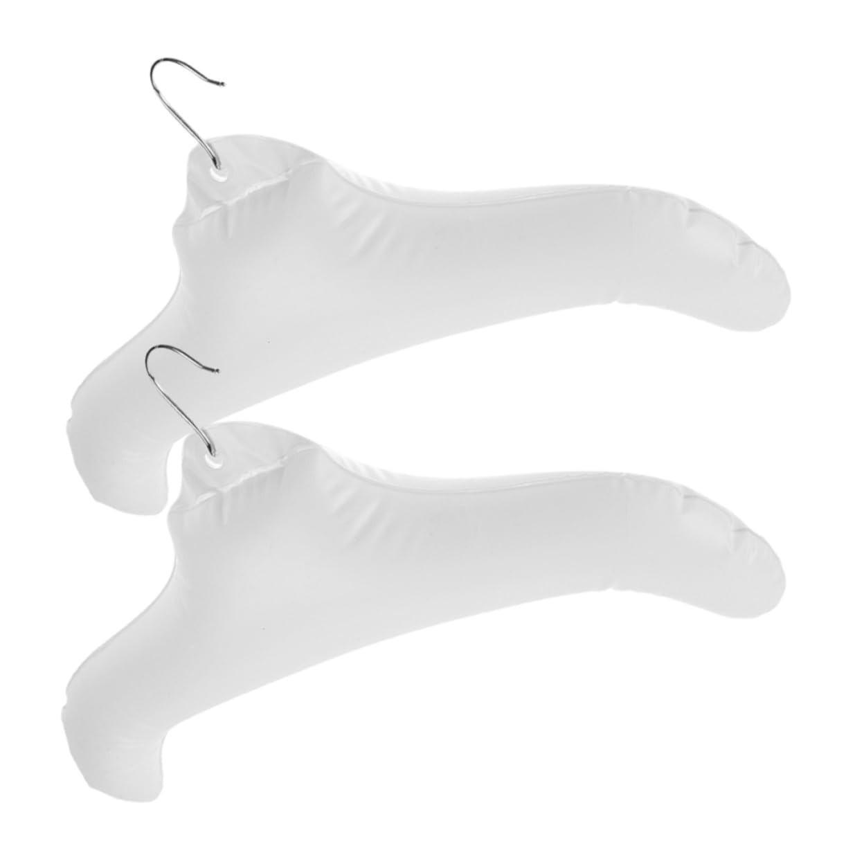 5 Set Grucce Pieghevoli Gonfiabili Da Viaggio in Pvc Per Asciugatura Organizzazione in Valigia Pratiche Leggere Per Abbigliamento Accessori 2 Pezzi * 5