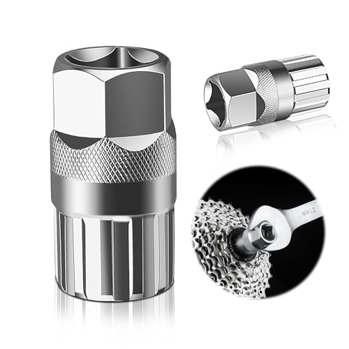 SANGFUN Herramienta de extracción de Rueda Libre de Bicicleta, Herramienta de reparación de Rueda Libre de Casete de Bicicleta, Compatible con Rueda Libre de 9, 10, 11 velocidades