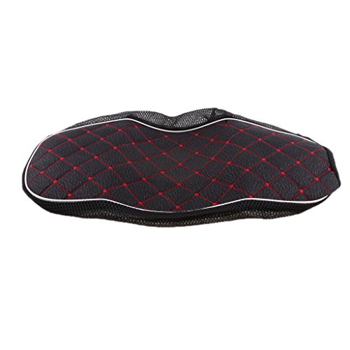 Funda para asiento de motocicleta impermeable negra protector de polvo scooter