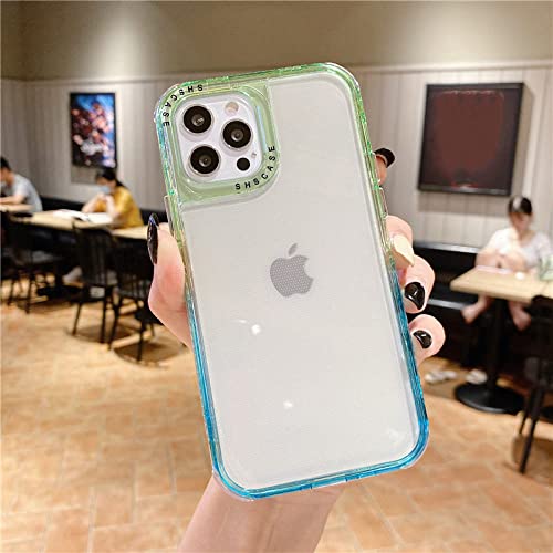 Étui iPhone 13 transparent dégradé chic idéal pour vos sorties urbaines quotidiennes