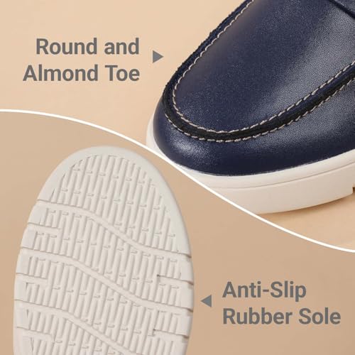 Image of QAE Loafers for Women Penny Loafers Slip On Sneakers Womens Shoes Dressy Casual Comfortable Ladies Summer Shoes