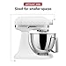 KitchenAid Artisan Mini 3.5 Quart Tilt-Head Stand Mixer - KSM3316X - Matte White