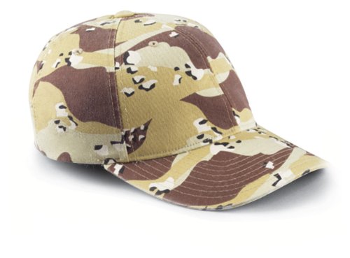 Flexfit Adult Cotton Camouflage Cap L/XL DESERT CAMO