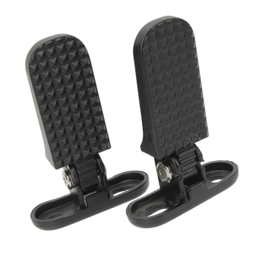 Pédales arrière de vélo électrique pliables et cale-pieds moto antidérapants pour passager
