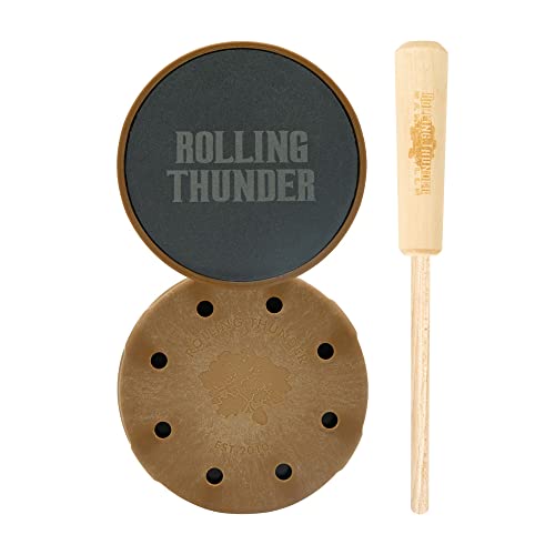 Rolling Thunder Thunderdome Poly Pot Call with Hickory Striker