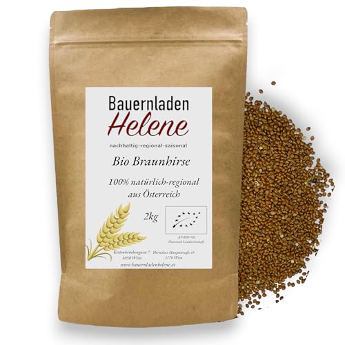 Bio Braunhirse - Natürliches Superfood für eine gesunde Ernährung, ganze Körner,100{b3276d9d8e4ec2d65e1bc47bcac7bb951184c723b927829b09084cd683a00200} aus Österreich (1Kg) Bio Braunhirse - Natürliches Superfood für eine gesunde Ernährung, ganze Körner,100{b3276d9d8e4ec2d65e1bc47bcac7bb951184c723b927829b09084cd683a00200} aus Österreich (1Kg)
