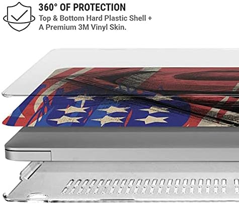Skinit Case + Skin Compatible with MacBook Air 13in (2020) - Officially Licensed Warner Bros Superman Crest Design