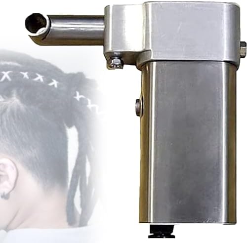 Electric Dreadlock Machine Kit for DIY Locs, Quick & Easy Braiding Hair, 6-16mm Crochet Twisting Tool, Efficient Dreadlock Maker for Perfect Styles