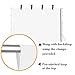 EMART 10x12 ft White Backdrop for Photography, Large Party Photo Background Curtain Drapes, Washable Polyester Fabric Back Drop Screen Sheet for Birthday Video Studio Portrait Photoshoot