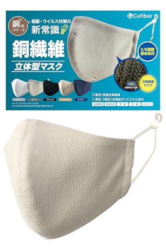 [Cufiber] ���@�� ���̌^�}�X�N �R�� �E�C���X�΍� ���L �h�L ���L�΍� �A�I���C�� (�x�[�W��)