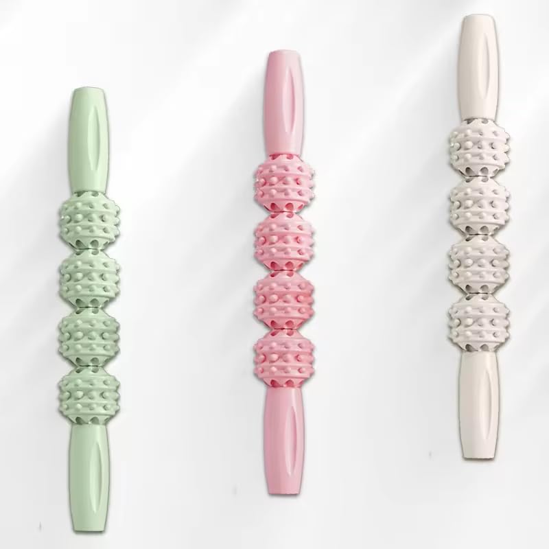 Pressure Point Muscle Roller Massage Stick for Athletes - Body Massage Roller Stick - Release Myofascial Trigger Points Reduce Muscle Soreness Cramps & Back Pain for Physical Therapy(Random Color) (B0D17N6952) Amazon Price History, Amazon Price Tracker