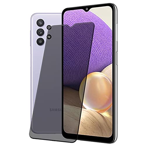 MUZZ Galaxy A32 4G Privacy Screen Protector, 9H Hardness [Anti Scratch] [Anti Spy] [Anti Shatter] Bubble Free Film for Galaxy A32 4G