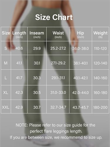 Image of YEOREO CoreFlex Women Workout Flare Leggings