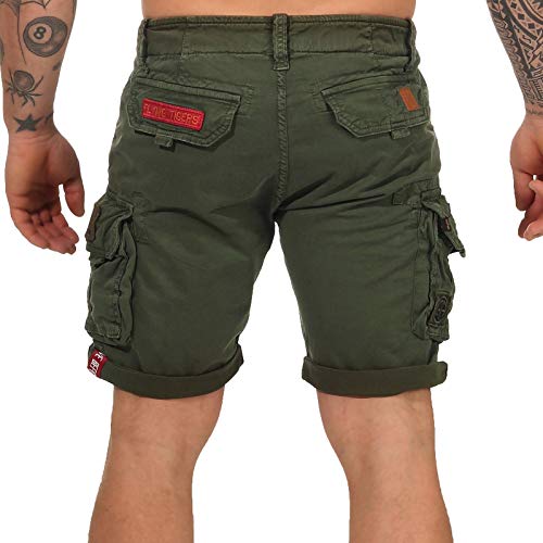 Short Cargo Alpha Industries Crew pour Homme - Style Militaire Authentique