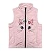 ORGYPET Girls Fleece Vest Little Girl Clothes for Toddler Girls' Outerwear Vests 6-7 Cat Vest Kids Fur Vests Size 10-12 Pink Sleeveless Jacket Zipper Clothing Fashion Outfits for Fall