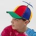 KitWinner Propeller Hat – Colorful Adjustable Unisex Baseball Cap with Spinning Helicopter Top – Fun Party & Outdoor Cap for Kids & Adults (Helicopter Propeller Hat)