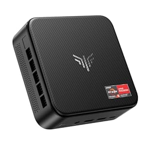 NiPoGi E3B Mini PC АMD Ryzen 5 7430U(Bis zu 4,3GHz) 32GB(2 * 16GB) DDR4 1TB M.2 SSD, Mini Computer mit W11 PRO|4K Triple Display|BT5.2|WiFi 6 für Geschäftsbüros, Design, Heimkino, E-Learning