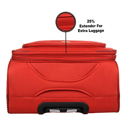 Image of STUNNERZ -Medium-Check in Luggage -Trolley Bags,Travels Bags, Suitcase Tourist Bags |24 Inch | 62cm| (Maroon) (4-Wheels)