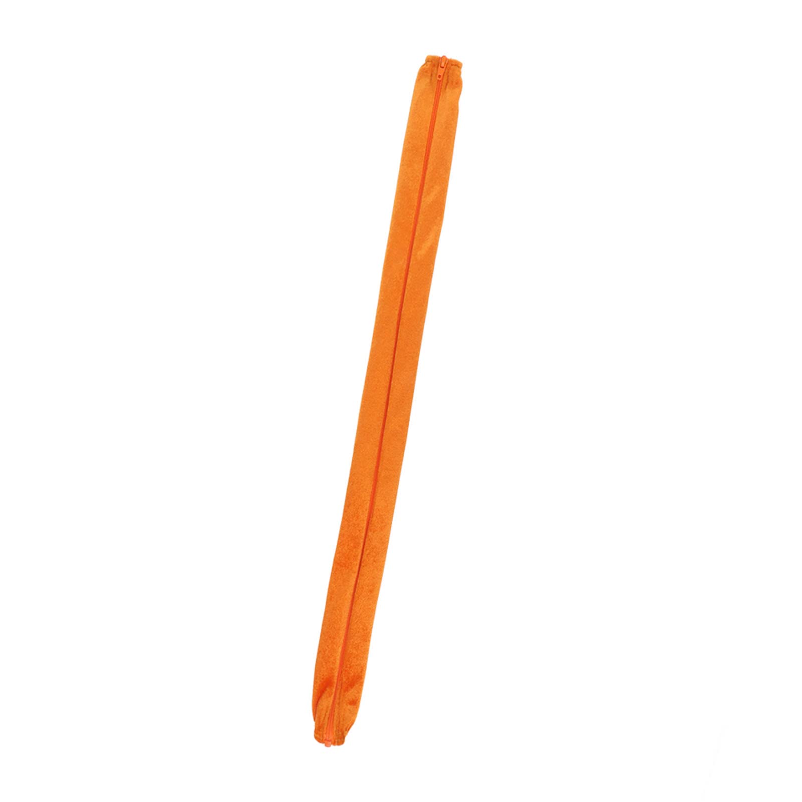 Zerodis Chain Cover, Flannelette Material, 60cm Length and 5cm Width, Wire and Chain Cover for Chandelier and Pendant Lighting (Orange)