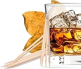 Licker Pickers Whiskey & Tobacco Flavored Toothpicks - 25 White Birch Aged in Premium Spirits