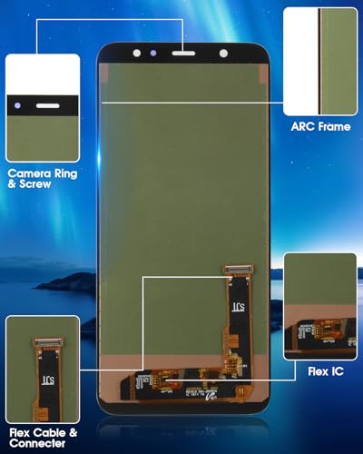 Écran LCD Galaxy A6 Plus 2018 résoudre problème affichage noir tactile défectueux