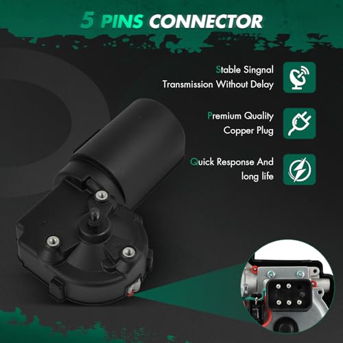 Image of SCITOO Windshield Wiper Motor Compatible For Mercedes-Benz For E300