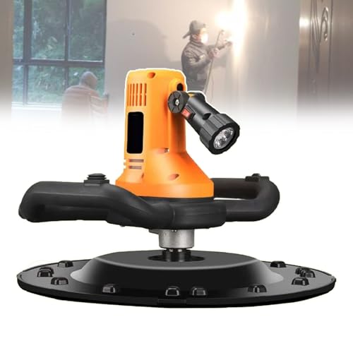 Máquina pulidora de pared con paleta para mortero de cemento y hormigón, taladro mezclador de hormigón portátil, velocidad ajustable 80-200 r/min 2880 W, máquina pulidora de pared con paleta eléctri