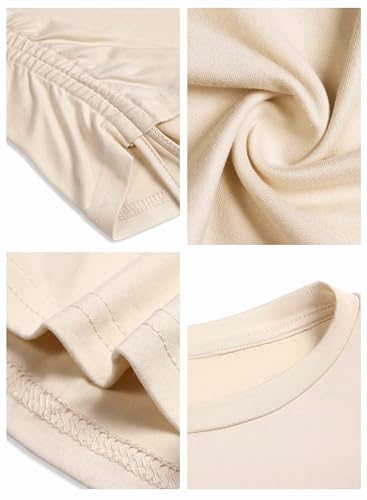 Multi-Pack Women Comfort Tshirt Casual Ladies Blouses Athletic Crop Top3