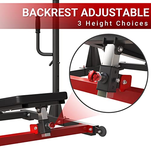 Gmwd Vertical Leg Press Machine, Leg Strength Training Machine With Linear Bearing, Lower Body Special #TOP5