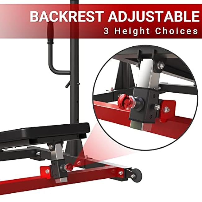 GMWD Vertical Leg Press Machine, Leg Strength Training Machine with Linear Bearing, Lower Body Special Machine Home Gym