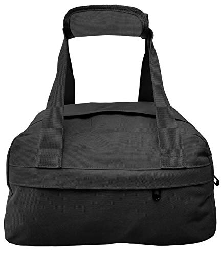 LTG PRO Borsa da viaggio bagaglio a mano tracolla cabina aereo sotto sedile auto maialino, Nero , 35x20x21 cm