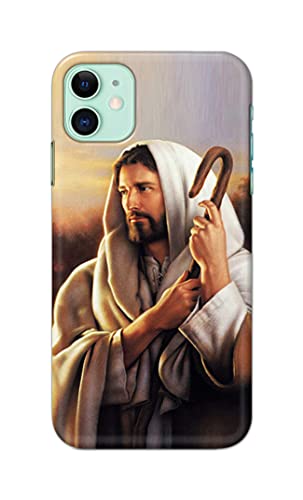 Image of PRINTFIDAA Catholic Image of Jesus Christ from Slovakia Hard Back Cover for Apple iPhone 11 (6.1 inch), A2221, A2111 Back Cover -(P6) KAT1003