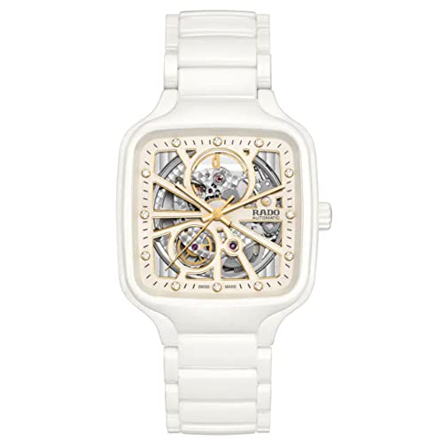Rado True Square Open Heart Automatic White 38 mm