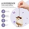 White Duck Wearing Cowboy Hat Car Air Fresheners 4 Pcs Hanging Scented Cards Fragrance Scented Cards For Car Aromatherapy Tablets #4